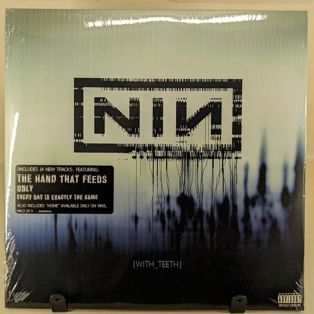 Nine Inch Nails With Teeth 1st Pressing Nothing Records 12" Vinyl 2005, Sealed